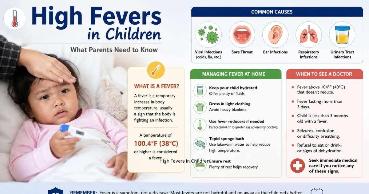 High Fevers in Children