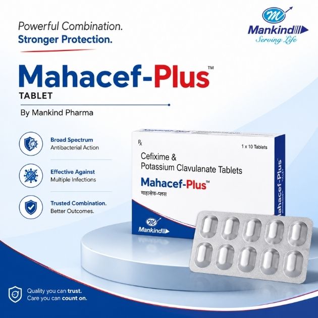 Mahacef-Plus Tablet — By Mankind Pharma