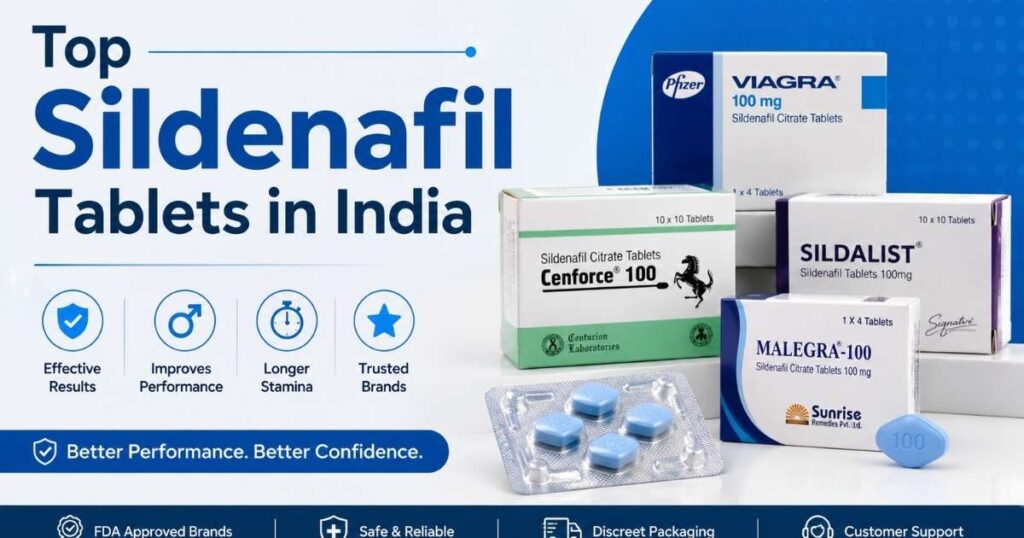 Top Sildenafil Tablets in India