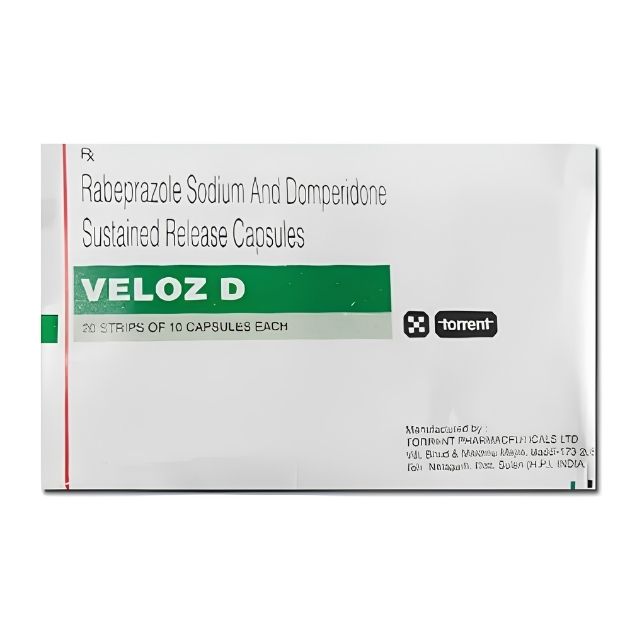 Veloz D Capsule SR By Torrent Pharmaceuticals Ltd