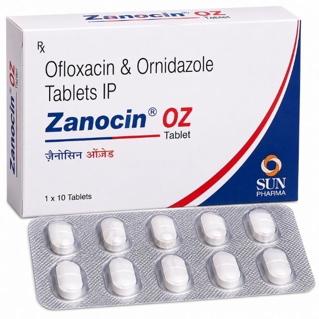Zanocin OZ Tablet (Sun Pharma)